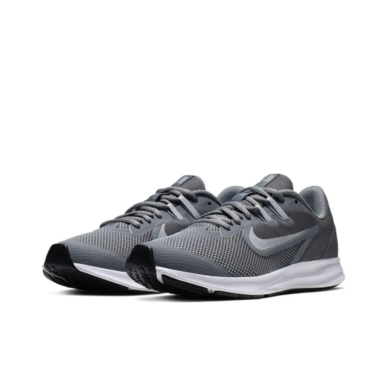 Nike Downshifter 9 Breathable Grey/White Gs-2