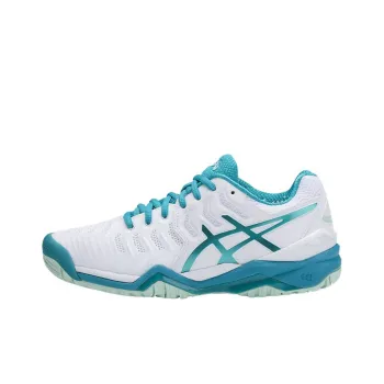 Asics Gel-Resolution 7 Running Shoes Women's Low-Top Blue/White