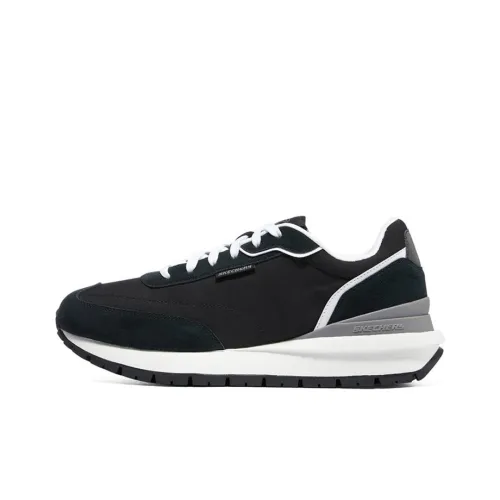 Skechers SUNNY DALE Running Shoes Men Low-Top Black/Grey