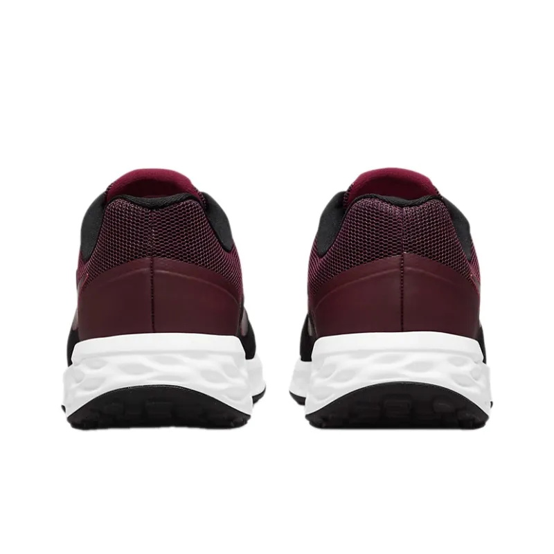 Nike Revolution 6 Next Nature Low Top Black/Red Women's-4