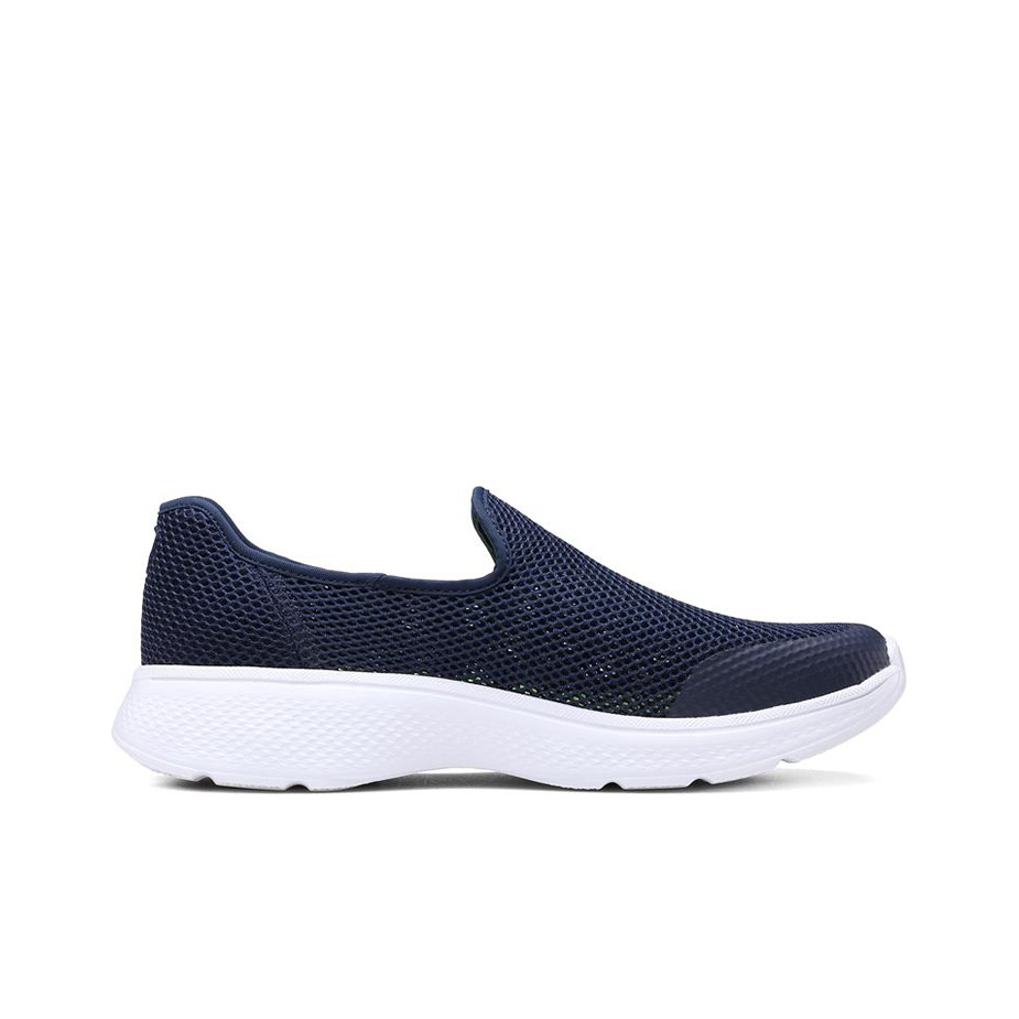 Skechers Go Walk 4 Slip On Shoes Men Low Top Navy POIZON