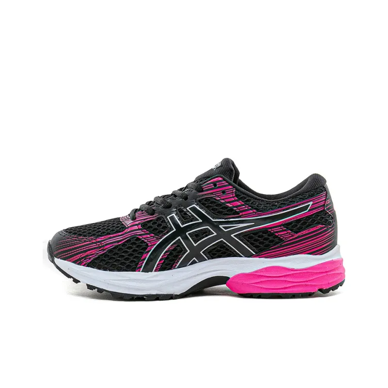 Asics Gel-Equation 10 Wear-Resistant Low-Top Running Shoes Women's Black Pink-0