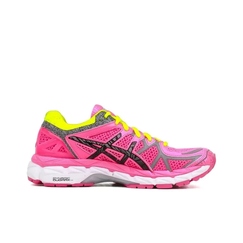 Asics Gel-Kayano 21 Wear-Resistant Low-Top Running Shoes Women's Fuchsia-1