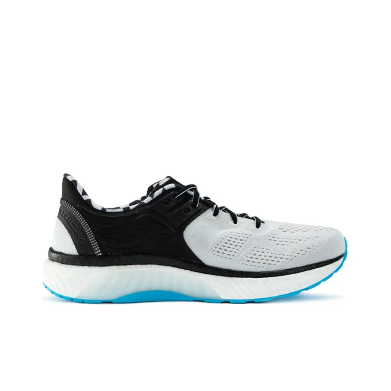 Saucony Hurricane Cushioning Anti-Slip And Wear-Resistant Support Low-Top Running Shoes Men's White Black-1
