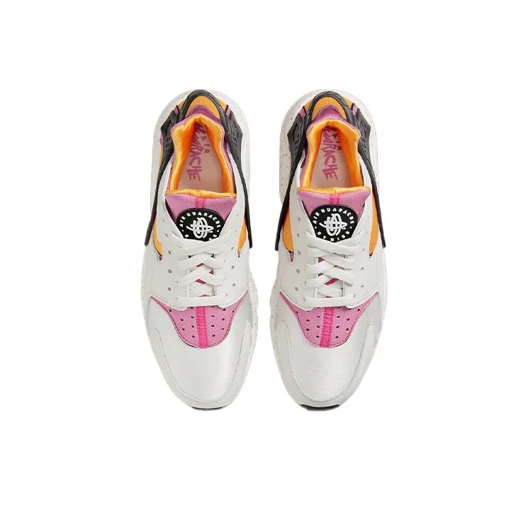Nike Air Huarache University Gold Pink Women's-3