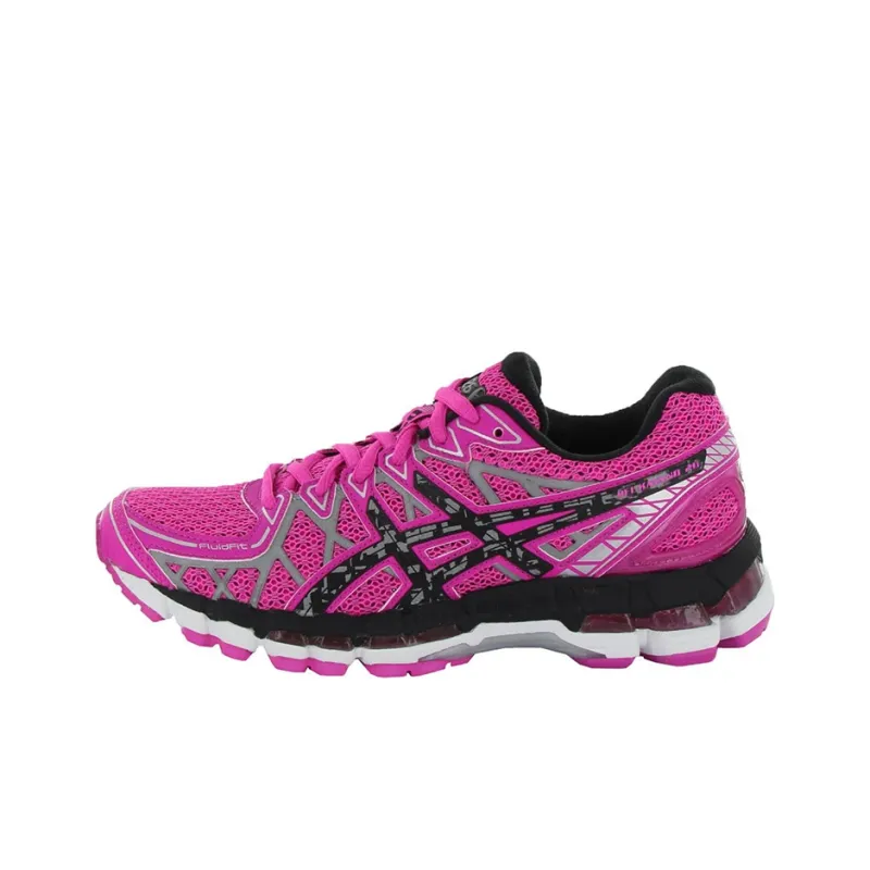 Asics Gel-Kayano20 Lightweight And Wear-resistant Low-Top Running Shoes Women's Taro Purple-0