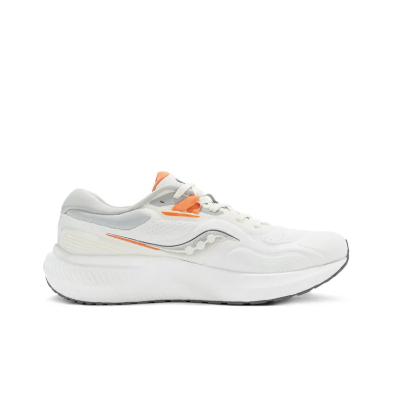 Saucony Surge 1 Cushioning Anti Slip And Wear Resistant Low Top Casual Running Shoes Men's White Orange-1
