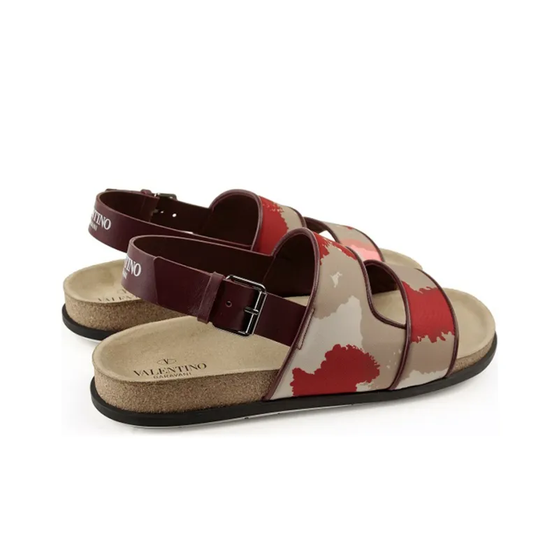 Valentino Open Fashion Sandal Men's Multicolor-3