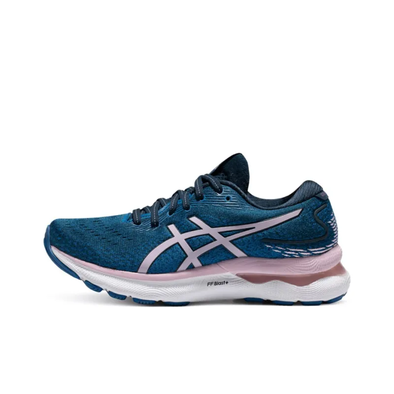 Asics Gel Nimbus 24 Wide 'French Blue Barely Rose' Women's-0