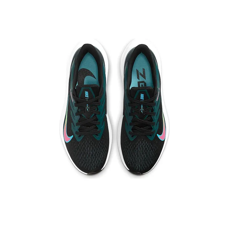 Nike Air Zoom Winflo 7 'Black Green' Women's-3