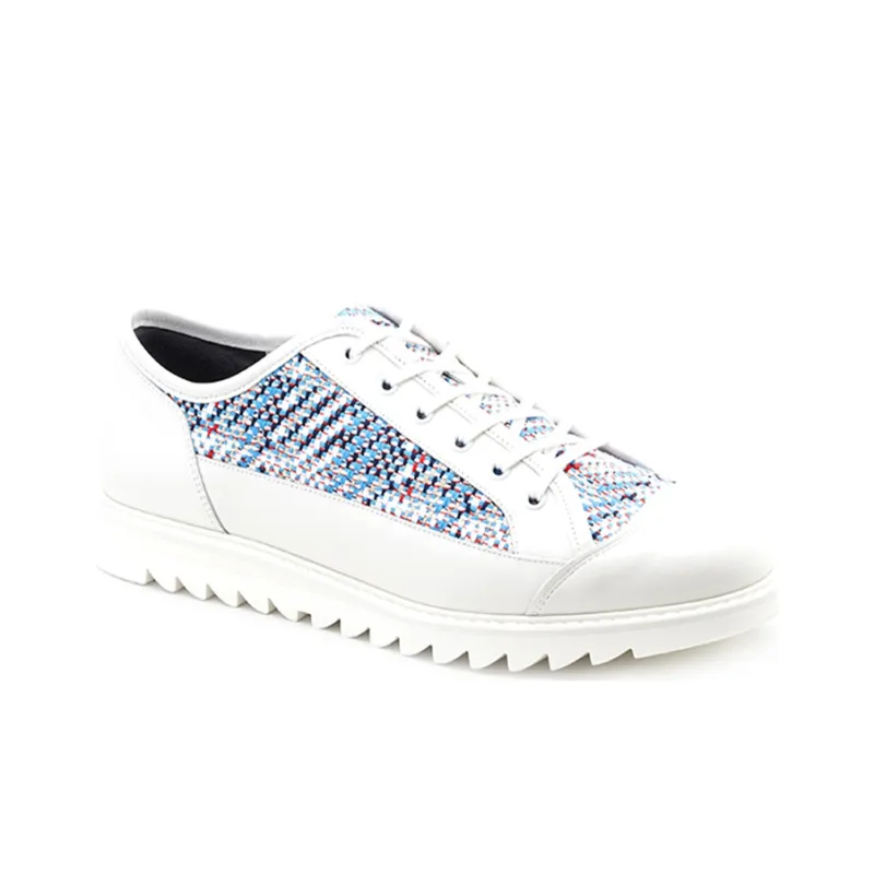 Onitsuka Tiger Blucher Lo Shoes 'White Blue'-2