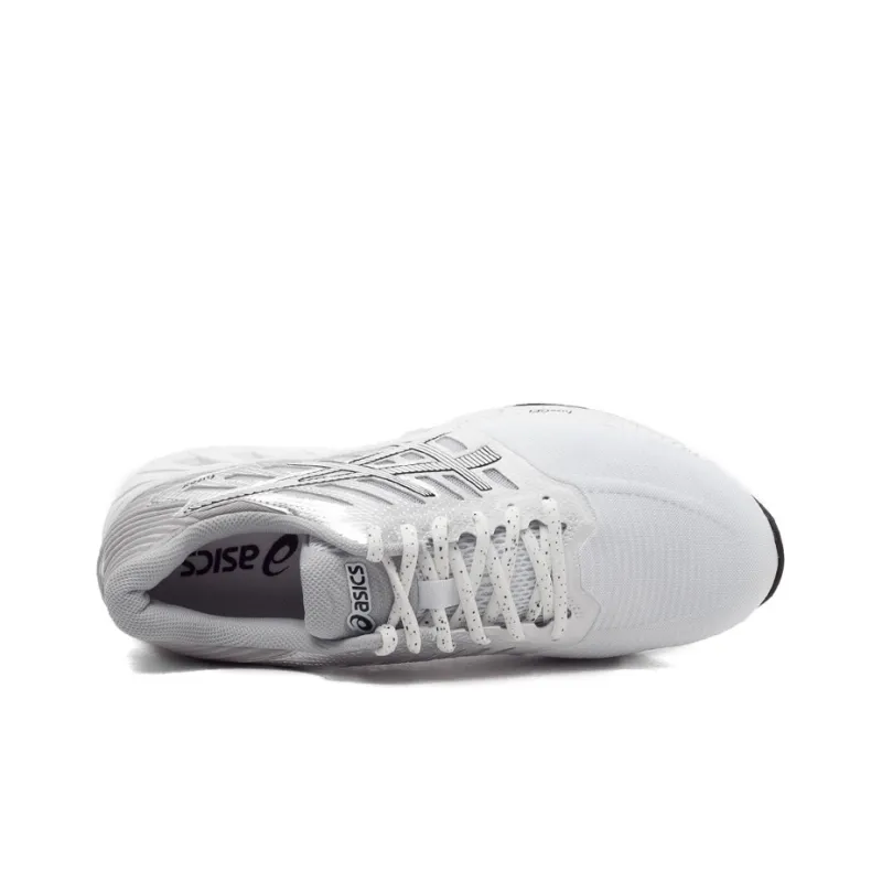 Asics Fuzex Anti-Slip And Wear-Resistant Breathable Low-Top Running Shoes Men's White Gray-3