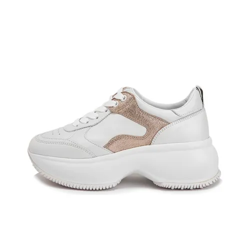 HOGAN Maxi I Active Casual Shoes Women's Low-Top White