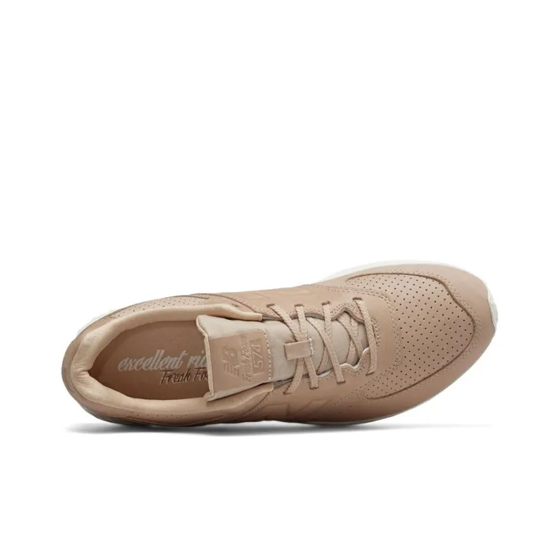 New Balance 574 Fresh Foam Tan White-2