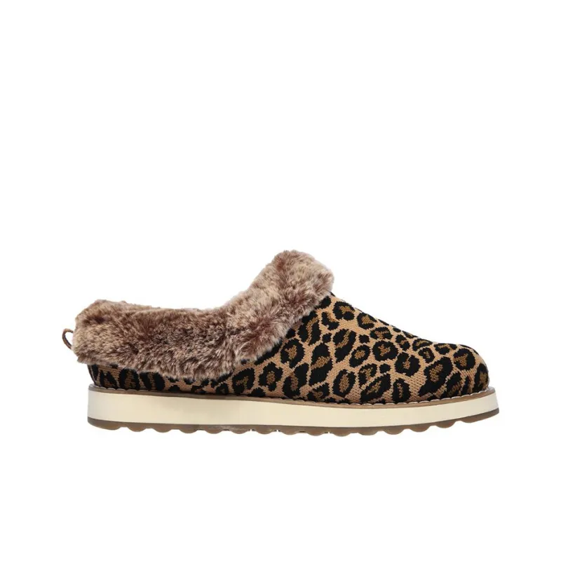 Skechers Bobs Casual Shoes Women's Low-Top Leopard Print-1