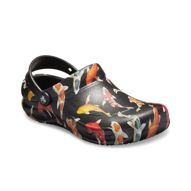Crocs Bistro Graphic Clogs 'Black Multi'-2