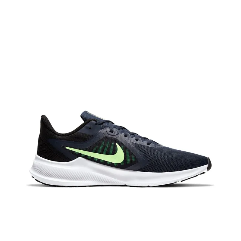 Nike Downshifter 10 'Black White Green'-1