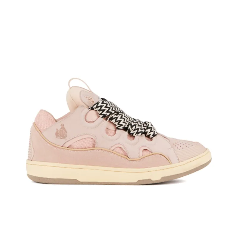 Lanvin Curb Sneakers 'Pink'-1
