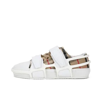 Burberry Low Top Stylish Skateboarding Shoes Women's Archive Beige