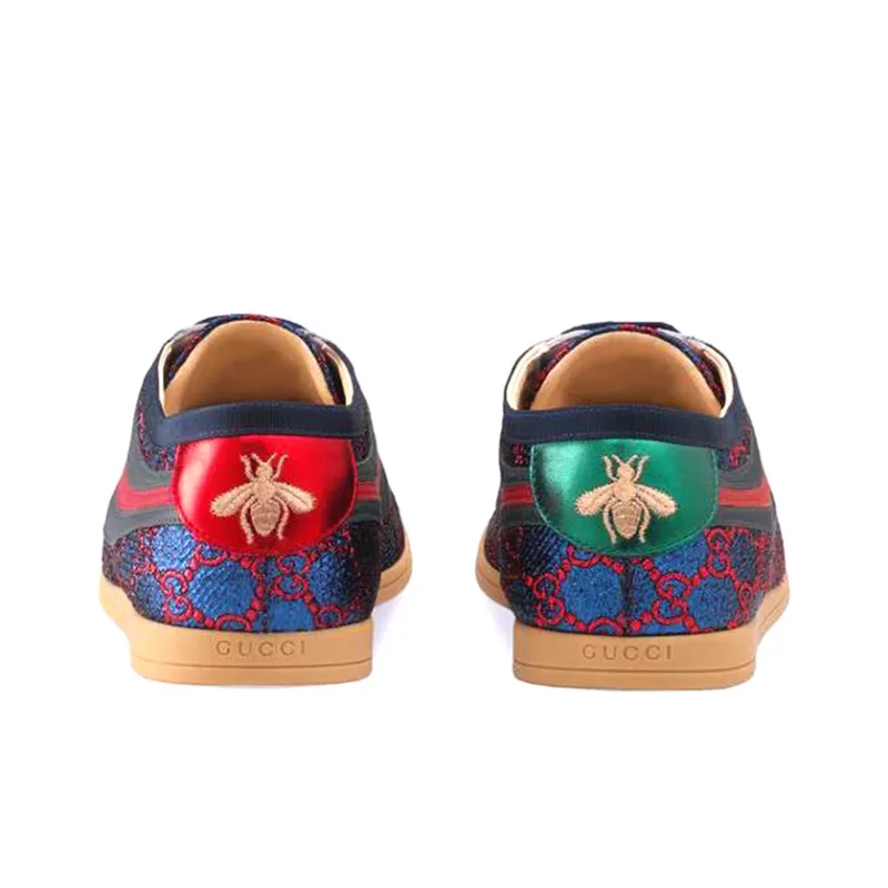 GUCCI Falacer Lurex Gg 'Blue'-3