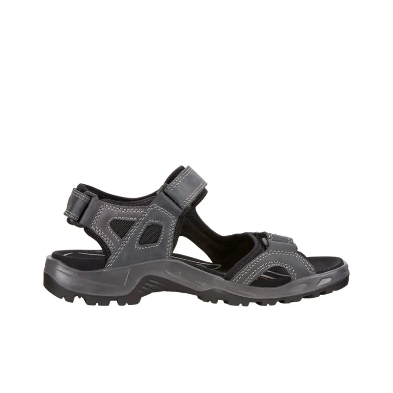 Ecco Yucatan Beach Sandals Men's Gray Blue-1