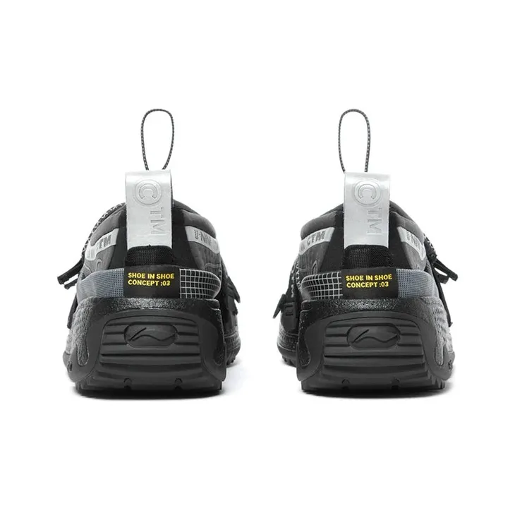 LiNing Pan Gu Bricks 䨻 Sandal Men's Black-6