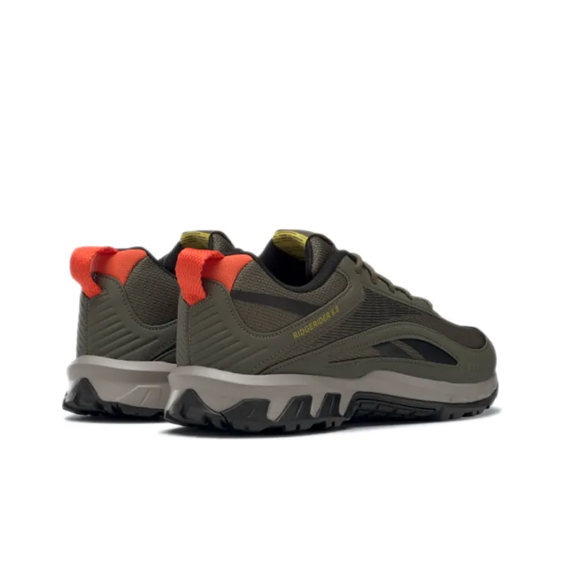 Reebok Ridgerider Running Shoes Men Low Top Army Green-4