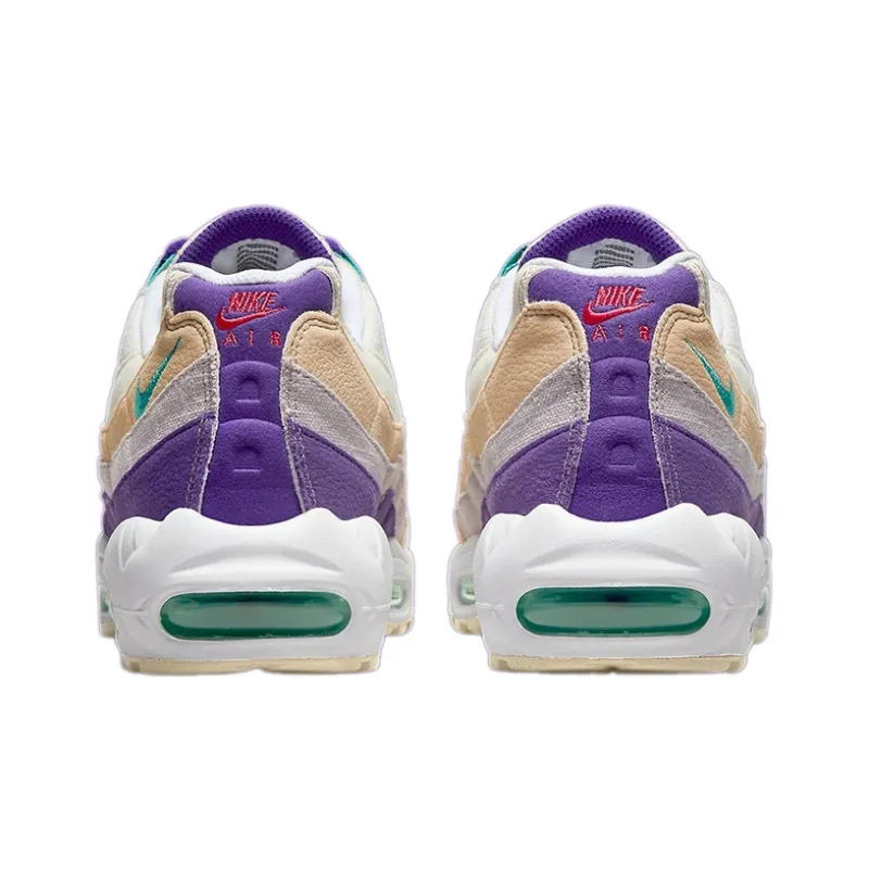 Nike Air Max 95 Air Sprung Sail Purple Teal-4