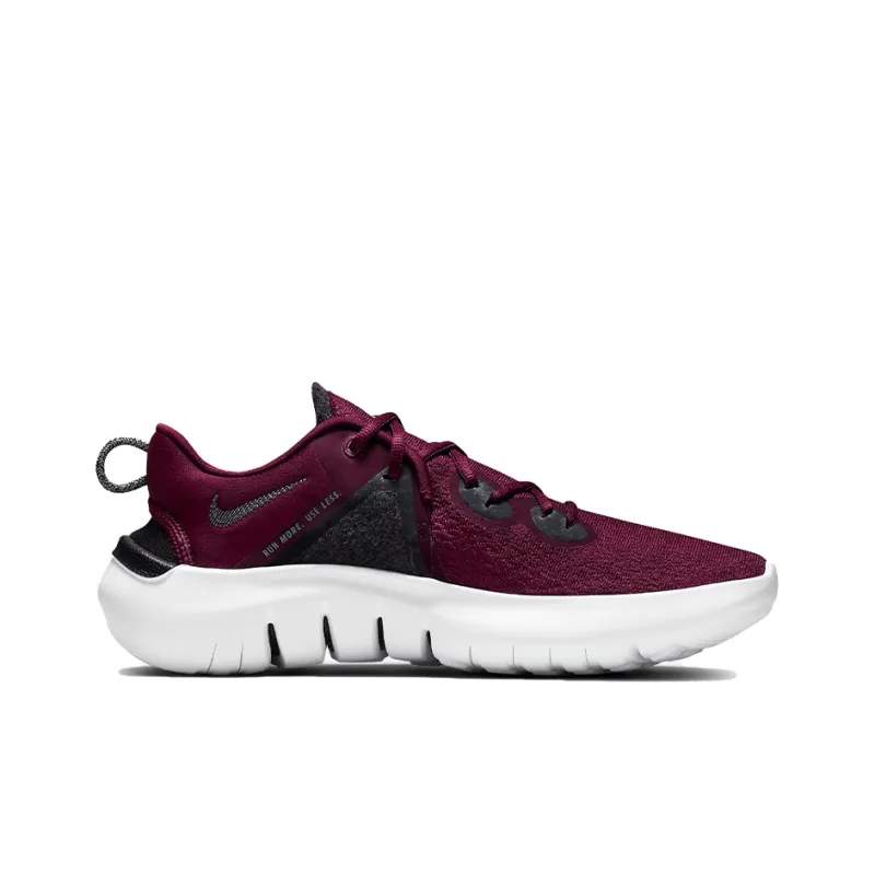 Nike Flex Run 2021 Low Top Deep Wine 'Red White' Women's-1
