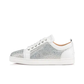 CL LUBOTING Louis Junior Low Top Stylish Skateboarding Shoes Men's White