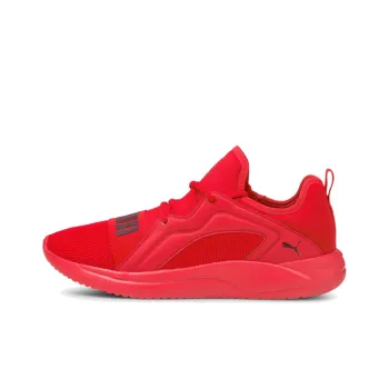 PUMA Resolve Cushioned Anti-Slip And Wear-Resistant Lightweight Low-Top Running Shoes Men's Red/Black
