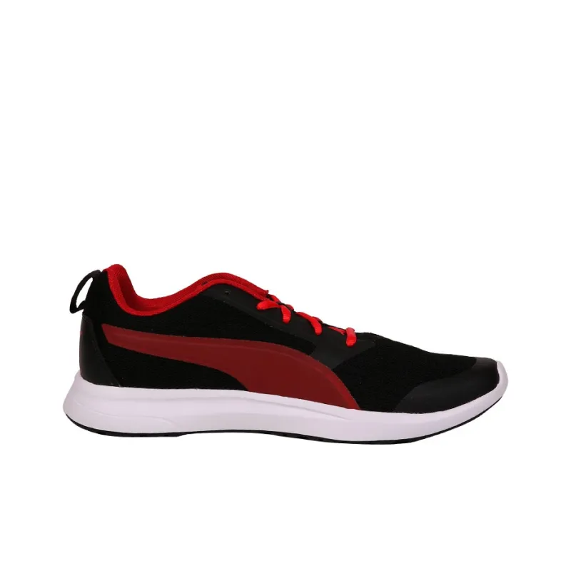 PUMA Breakout Idp Cushioning Wear-Resistant Low-Top Running Shoes Men's Black Red-1