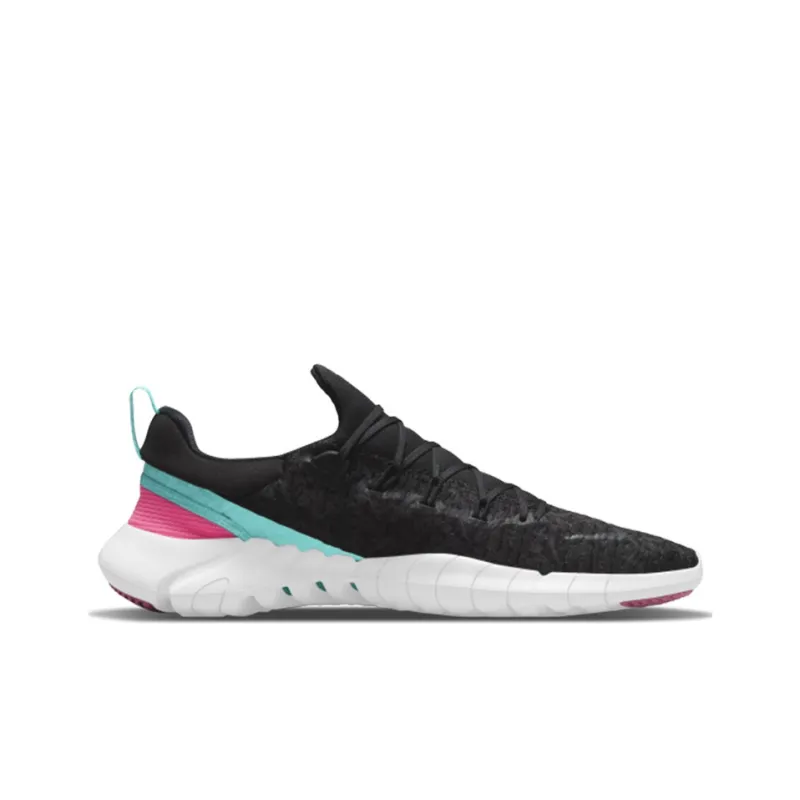 Nike Free Run 5.0 'Black Dynamic Turquoise'-1