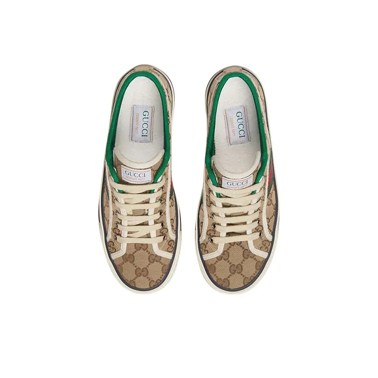 GUCCI Women's Tennis 1977 'Beige Ebony' Women's-2