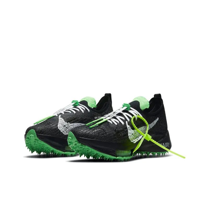 Nike Air Zoom Tempo Next% Flyknit Off White Black Scream Green-2