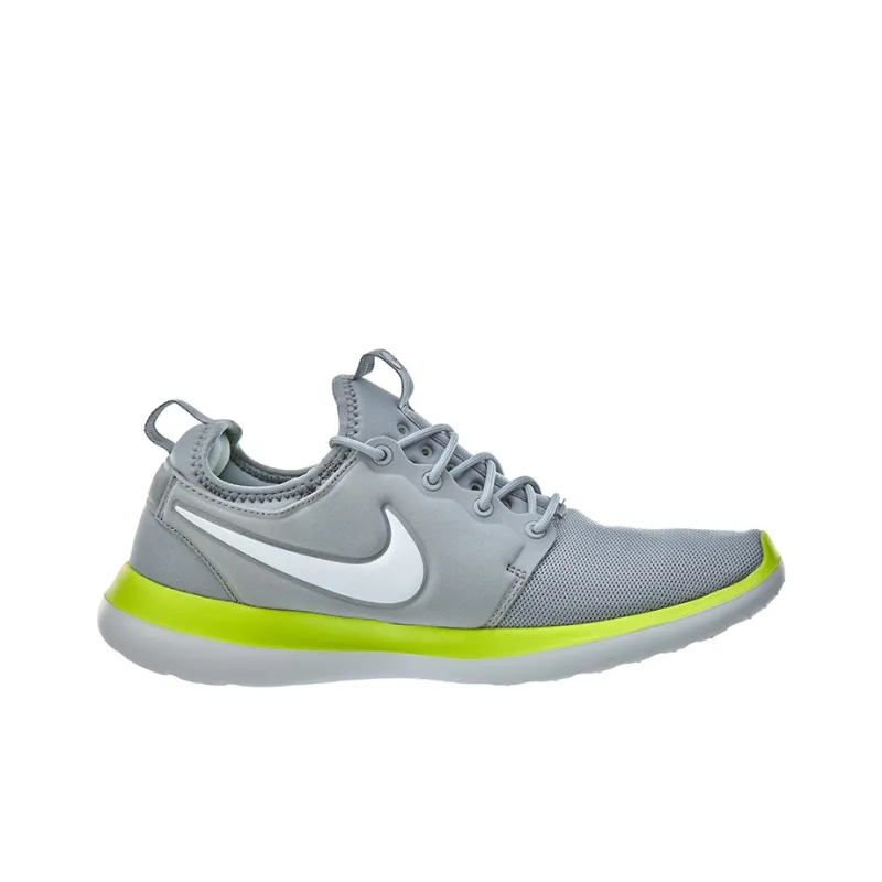 Nike Roshe Two Running Shoes Men Low-Top Gray/Green/White-1