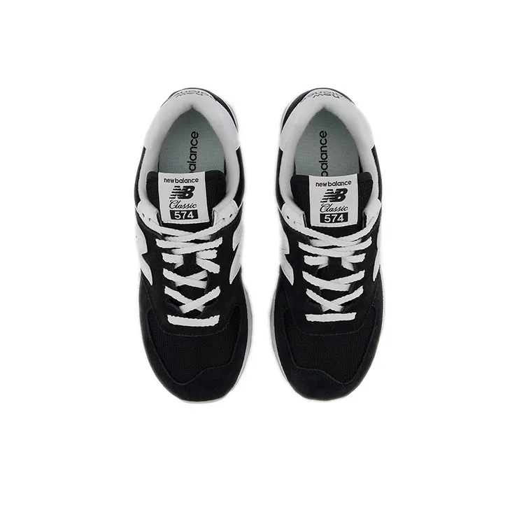 New Balance 574 Black White Women's-3