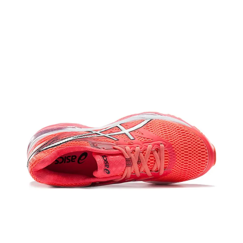Asics Gel Cumulus 18 Anti Slip Wear Resistant Low Top Running Shoes Women's Orange-2