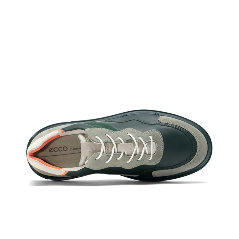Ecco Soft Cool X Stylish Skateboarding Shoes Men's Algae Green-3