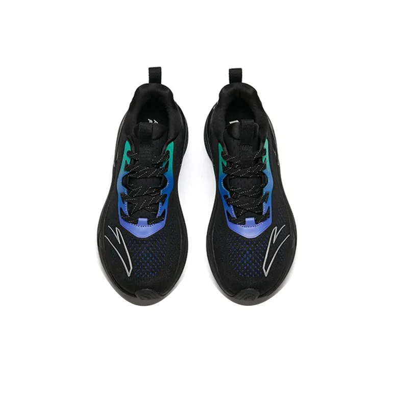 Anta Shu Bomb Low-Top Running Shoes Men's Black Blue-3