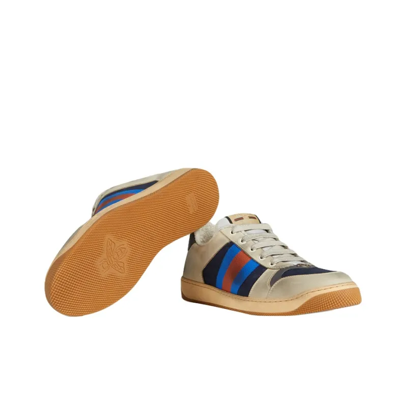 GUCCI Gg Screener 'White Blue'-5