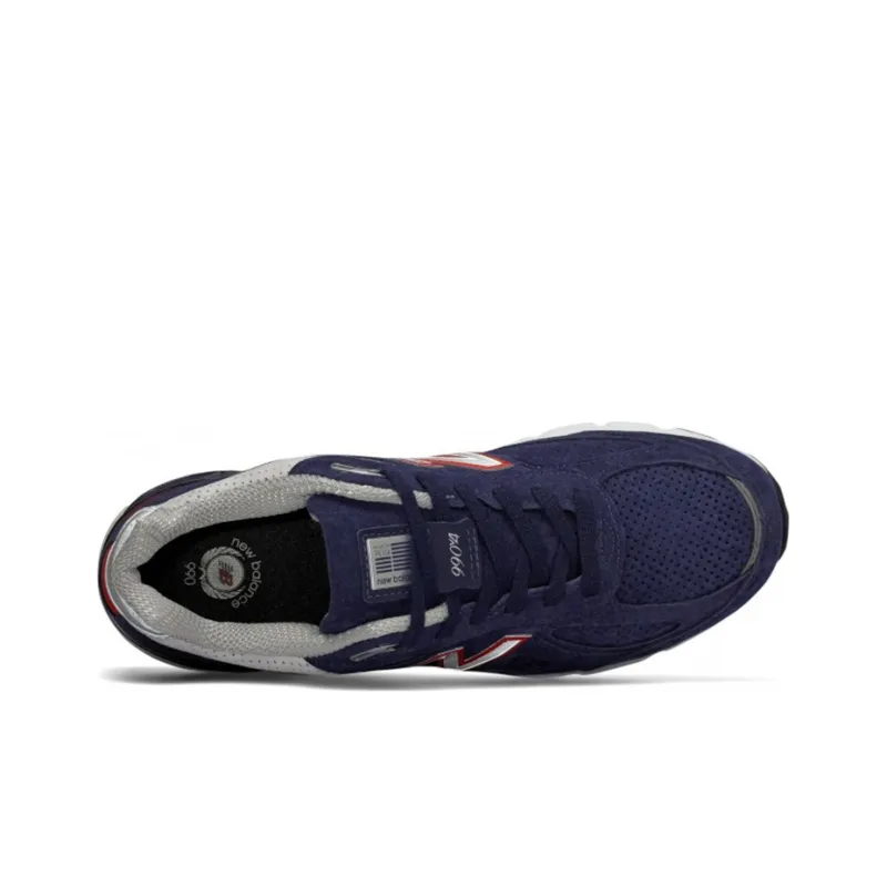 New Balance 990v4 Navy Red-2