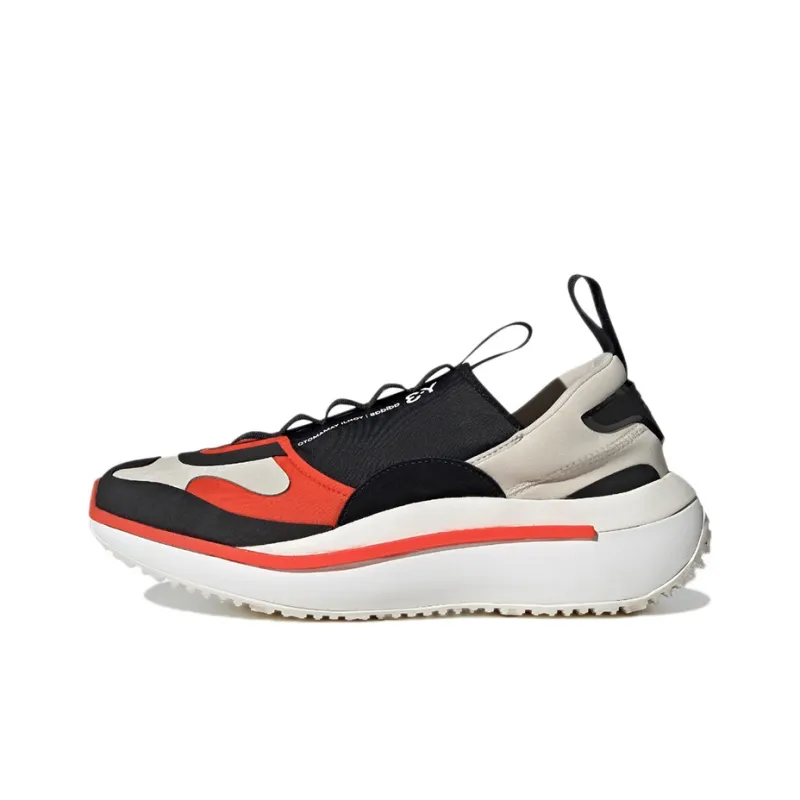 Adidas Y 3 Qisan Cozy Black Bliss Red-0