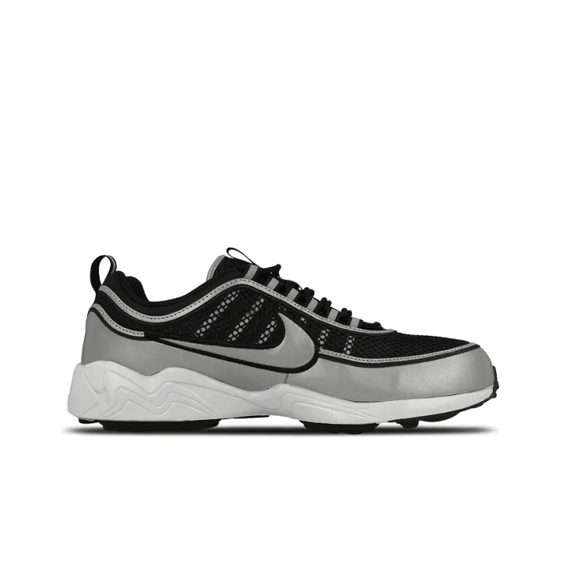 Nike Air Zoom Spiridon 16 Black Silver Reflective-1