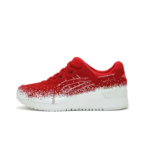 Asics Gel-Lyte 3 Running Shoes Women's Low-Top Red/White