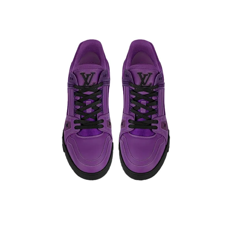 LOUIS VUITTON Trainers 'Purple With Black'-2