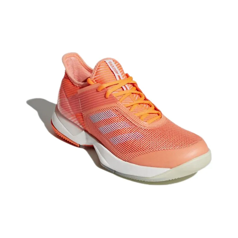 Adidas Adizero Ubersonic 3.0 'Orange White' Women's-2