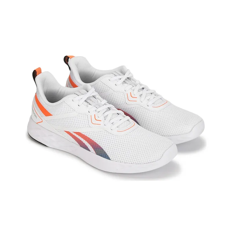 Reebok Tesla 1.0 Cushioning Anti-Slip And Wear-Resistant Low-Top Running Shoes Men's White-2