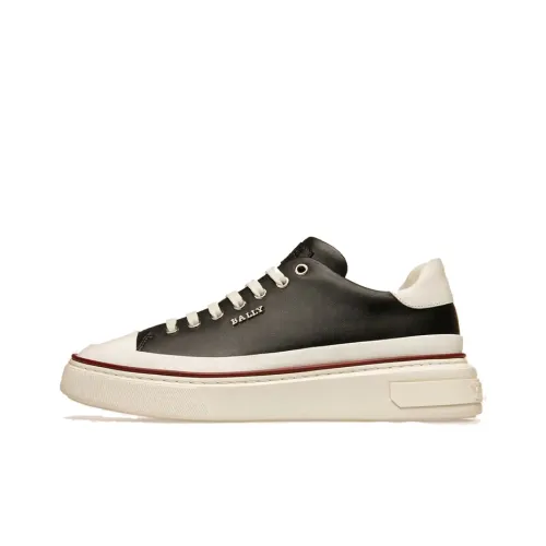 BALLY Skateboard Shoes Men Low-Top Black