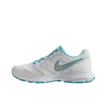 Nike Downshifter 6 White Metallic Silver Gamma Blue Women's